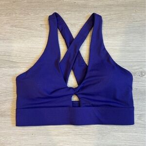 Fabletics women’s Purple Oasis Sports Bra - Est. M